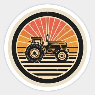 Tractor Vintage Sticker